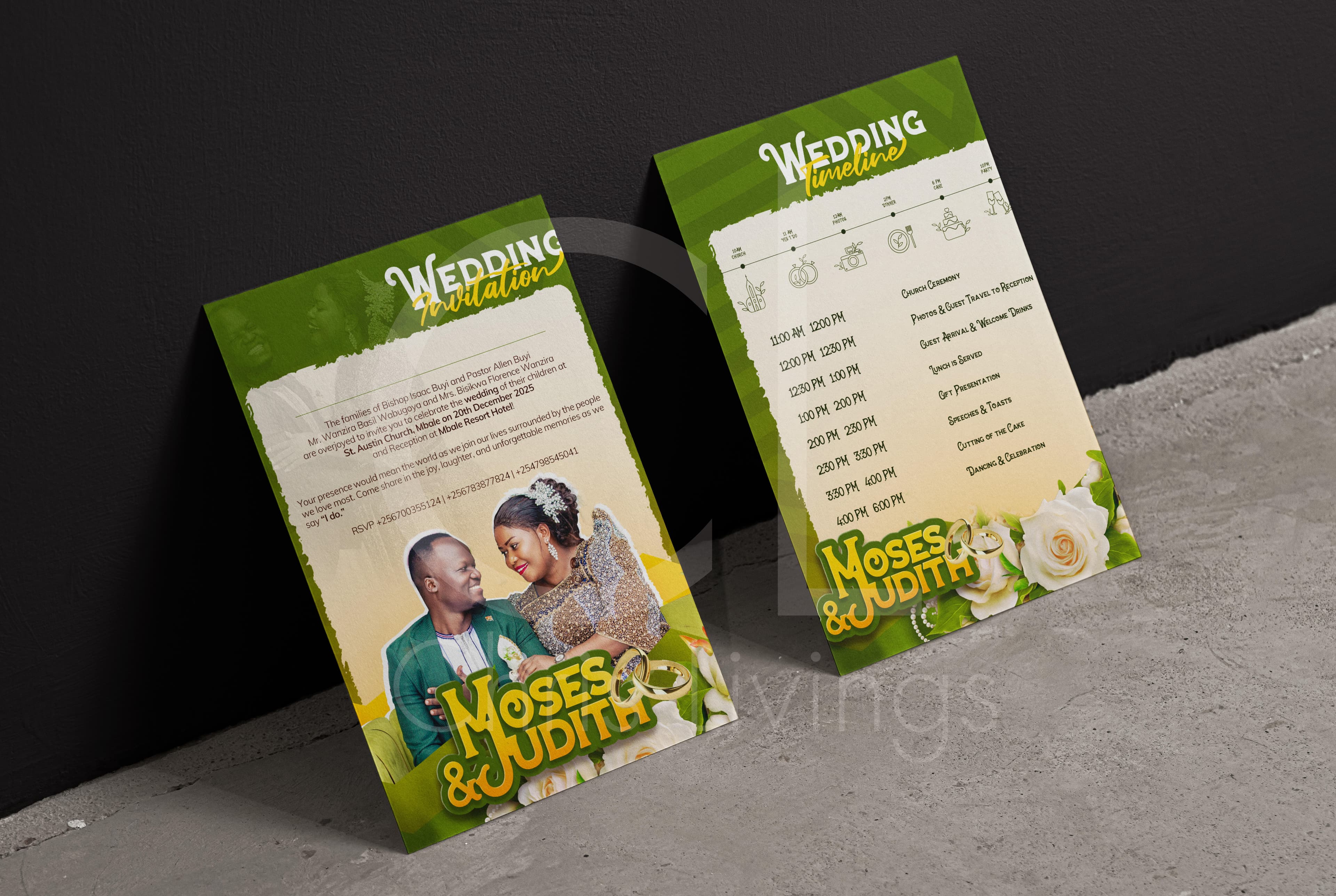 Invitation Cards Set